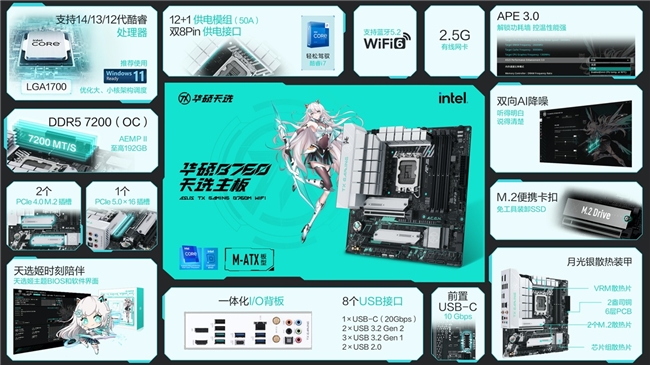 新剧情 618刺客信条装机必备PP电子华硕B760主板解锁(图5)